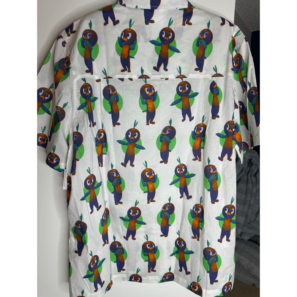 Disney Parks Epcot orange bird men’s but not dress shirt - Picture 2 of 9
